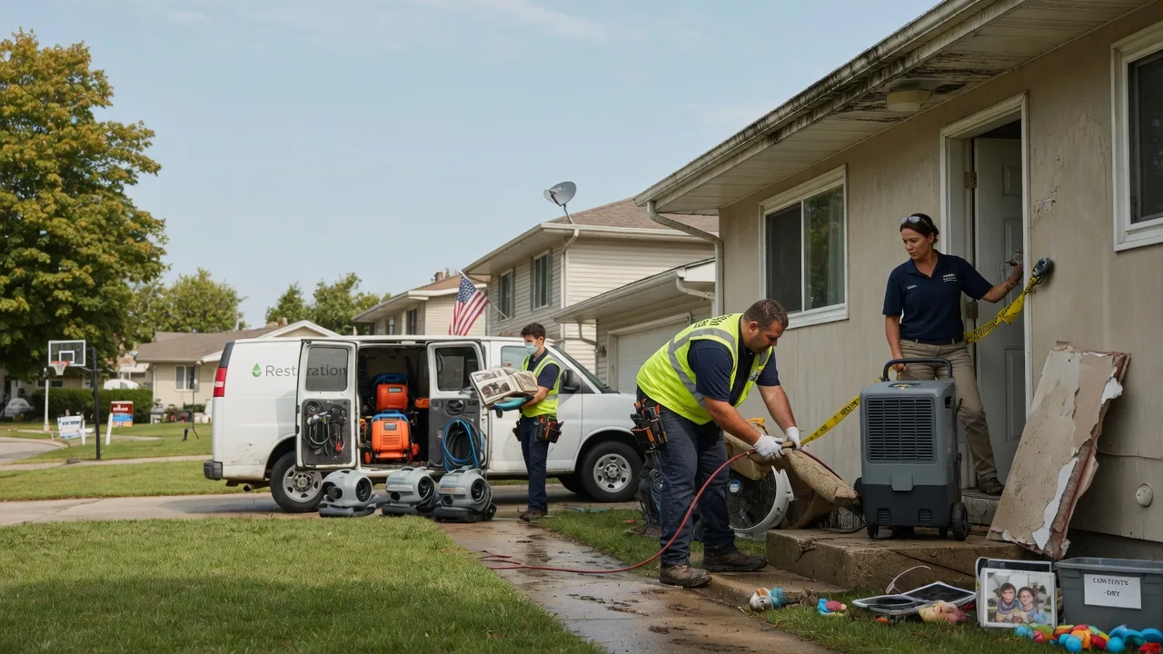 Water Damage Restoration in Quincy, IL near me